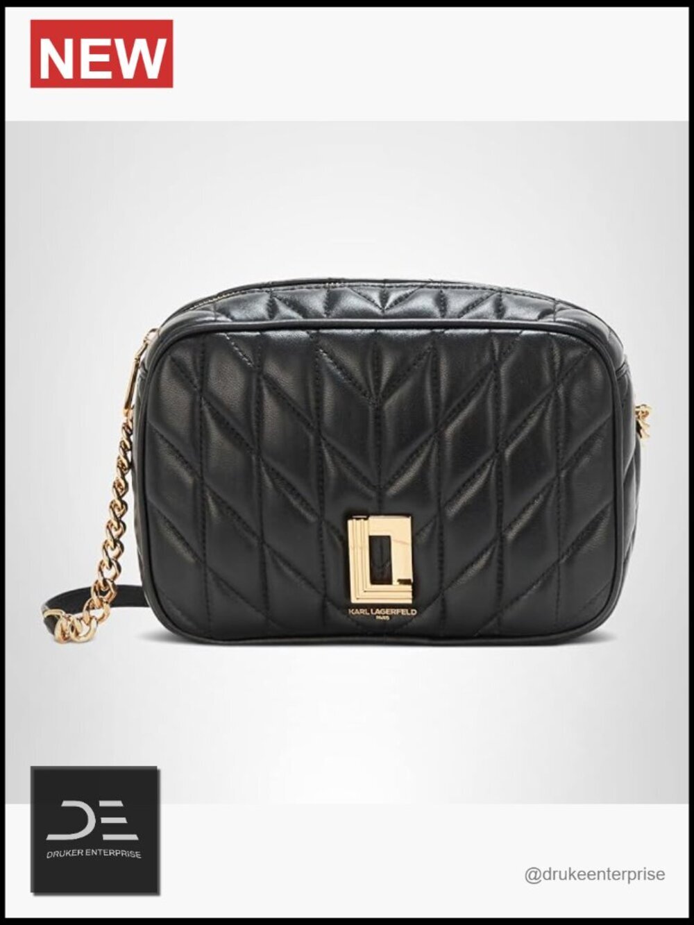 Crossbody Bag with Leather Trim, Woven Exterior, Zipper Closure, Camera Bag